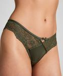 Стринги Hunkemöller Liloye Cheekini, Dark green - фото 4