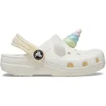 Сабо Crocs Classic IAM Rainbow Unicorn, бежевый - фото 3