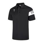 Мужская поло EUROPEAN TOUR, черный - фото 8