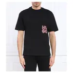 Футболка Dampato стандартного кроя Hugo, черный - фото