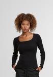 Топ Urban Classics LONGSLEEVE, Black - фото 4