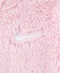 Комбинезон из шерпы с капюшоном для маленьких мальчиков и девочек Nike, розовый - фото 5