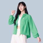 Женская солнцезащитная одежда CAMEL, досуговая весенняя зелень - фото 11