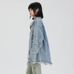 Джинсовая куртка унисекс Xinyinsu, синий - фото 20