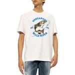 Футболка с принтом рыбы DSQUARED 2, белый - фото 4