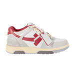 Кроссовки Off-White Off-White Out of Office Low 'Light Grey Red', серый - фото