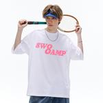 Футболка унисекс Swamp Area, голубой - фото 33