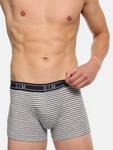 Трусы боксеры DIM, цвет imprime rayures grises - фото 4