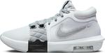 Мужские кроссовки Nike Three Quarters Tall, White Black Light Smoke Grey - фото