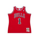 Футболка Mitchell & Ness x NBA Mitchell Ness, красный box - фото 2