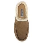 Мужские тапочки Sam Minnetonka Moccasin, коричневый - фото 4