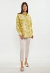 Блуза usha Button-down blouse, Gelb Wollweiss/Yellow - фото 2