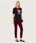 Брюки Сильви Slim fit Marc Cain, красный - фото 2