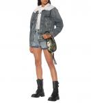 Кожаные боевые ботинки Miu Miu, Nero - фото 2