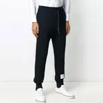 Лупайбэк Полосатые Тренировочные Брюки THOM BROWNE, Темно-синий - фото 6