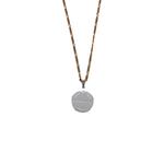 Alexander McQueen Серебряное латунное ожерелье Unisex Silver - фото