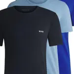 HUGO BOSS Футболка Men's 3 Pack Gray+Dark Blue+Light Blue - фото 7