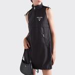 Платье без рукавов женское черное Prada - фото 4