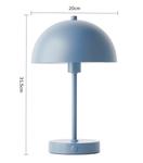 Настольная лампа Mokebo, 20x20x31,5 см, синий - фото 3