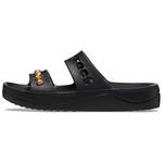 Шлепанцы женские черные Crocs - фото