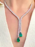 Колье Fernie Vert Juwelina Paris, серебяный - фото 2