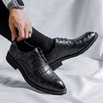 Туфли мужские низкие черный Luomaike - фото 3