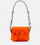Сумка через плечо из кожи Musubi Acne Studios, цвет bright orange - фото