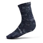 Носки с принтом Grid Floral Ltd - велосипедные носки Endura, серый - фото 2