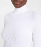 Джерси боди Alaïa, Blanc - фото 5