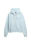 Худи с капюшоном на молнии Superdry Essential, Pastel blue - фото
