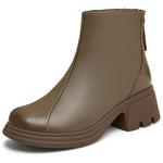 Женские черные ботинки TATA, черные (на флисовой подкладке) - фото 3