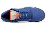 Кроссовки 5 retro low 'knicks' Air Jordan, синий - фото 4