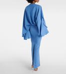 Платье Eolia из креп-кади Taller Marmo, Ocean - фото 3