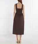 Платье Стельвио Mm, коричневый - фото 4