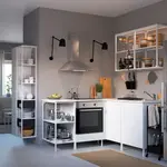 Стеллаж, белый, 60x32x180 см, ENHET IKEA - фото 2