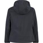 Функциональная куртка с капюшоном, софтшелловая куртка Cmp, цвет titanio-acqua 06um - фото 2