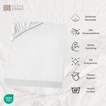 Простыня Carpe Sonno белый, 200/200 см - фото 4