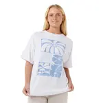 Футболка с коротким рукавом Rip Curl Oceanic Heritage, белый - фото