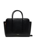 Сумка Carryall Mini Leather Tote Bag LV04F3034G Calvin Klein, черный - фото