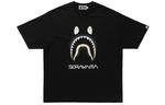 Футболка Shark Series для мужчин A Bathing Ape, черный - фото