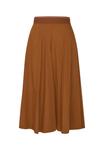 Юбка А-силуэта MIT ELASTISCHEM GUMMIZUG bugatti, коричневый - фото 5