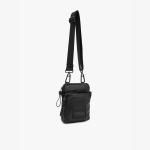 Сумка-Кошелек из кожи с тисненым логотипом Falcon Allsaints, черный - фото 3