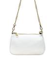 CHICCA BORSE Сумка через плечо белого цвета - фото 4