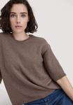 Футболка Hessnatur Basic T-shirt, Camel/Brown - фото 4