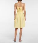 Мини-платье Dora из льна Velvet, Lemon - фото 3