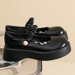 Туфли Platform Mary Jane Shoes Women's TAFN, Apricot - фото 6