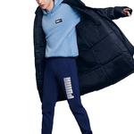 Стеганая куртка унисекс синяя Puma, синий - фото 6