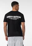 Футболка с принтом URBAN Sublevel, черный - фото