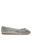 Балетки Steve Madden, серебряный - фото