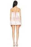 Matiya мини-платье Runaway The Label, soft pink - фото 3